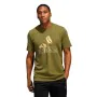 Herren Kurzarm-T-Shirt Adidas Art Bos Graphic Olive von Adidas, Herren - Ref: S6487685, Preis: 20,21 €, Rabatt: %