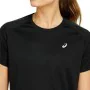 Camiseta de Manga Corta Mujer Asics Icon SS Negro de Asics, Mujer - Ref: S6487699, Precio: 19,78 €, Descuento: %