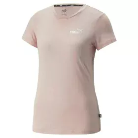 Camisola de Manga Curta Mulher Puma Essentials+ Embroidery de Puma, Mulher - Ref: S6487711, Preço: 18,20 €, Desconto: %