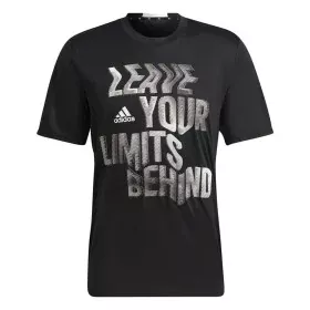 Camiseta de Manga Corta Hombre Adidas HIIT Negro de Adidas, Hombre - Ref: S6487724, Precio: 28,17 €, Descuento: %