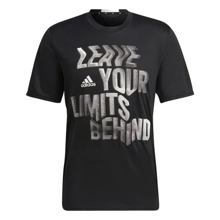 Men’s Short Sleeve T-Shirt Adidas HIIT Black by Adidas, Men - Ref: S6487724, Price: 28,17 €, Discount: %