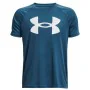 Maglia a Maniche Corte per Bambini Under Armour Big Logo Azzurro di Under Armour, Bambino - Rif: S6487749, Prezzo: 18,43 €, S...