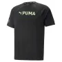 Camisola de Manga Curta Homem Puma Ultrabreathe Triblend Preto de Puma, Homem - Ref: S6487751, Preço: 33,38 €, Desconto: %