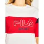 Camisola de Manga Curta Mulher Fila Lalette Sport Branco de Fila, Mulher - Ref: S6487774, Preço: 30,76 €, Desconto: %