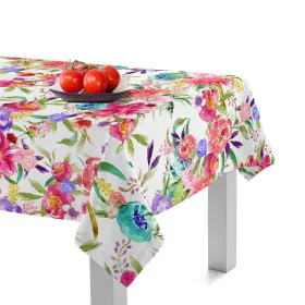 Nappe HappyFriday Pink bloom Multicouleur 150 x 150 cm de HappyFriday, Nappes - Réf : D1614341, Prix : 21,27 €, Remise : %