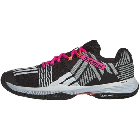 Adult's Padel Trainers Babolat Sensa Black by Babolat, Footwear - Ref: S6488110, Price: 106,31 €, Discount: %