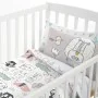 Duvet cover set HappyFriday Moshi Moshi Best Buddies Multicolour Baby Crib 2 Pieces by HappyFriday, Quilts and quilt covers -...