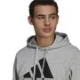 Men’s Hoodie Adidas Essentials Fleece Big Logo Grey by Adidas, Men - Ref: S6488181, Price: 42,60 €, Discount: %