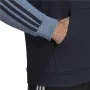 Sweat à capuche homme Adidas Mélange French Terry Bleu foncé de Adidas, Homme - Réf : S6488208, Prix : 52,08 €, Remise : %