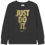 Children’s Sweatshirt without Hood Nike Gifting Black by Nike, Boys - Ref: S6488455, Price: 30,76 €, Discount: %