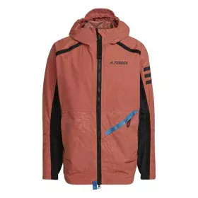 Men's Sports Jacket Adidas Utilitas Red Orange by Adidas, Warm clothing - Ref: S6488502, Price: 118,50 €, Discount: %