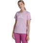 Camisola de Manga Curta Mulher Adidas Primeblue Ameixa de Adidas, Mulher - Ref: S6488511, Preço: 24,60 €, Desconto: %