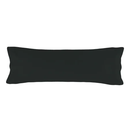 Pillowcase HappyFriday BASIC Black 45 x 155 cm by HappyFriday, Sheets and pillowcases - Ref: D1614369, Price: 11,79 €, Discou...