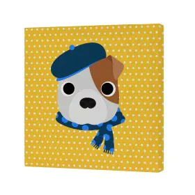 Tela HappyFriday Mr fox Dogs Multicolore 27 x 27 cm di HappyFriday, Stampe e quadri su tela - Rif: D1614375, Prezzo: 9,39 €, ...