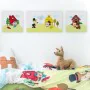 Canvas HappyFriday Mr Fox Piggys Multicolour 27 x 27 cm by HappyFriday, Prints on Canvas - Ref: D1614377, Price: 9,39 €, Disc...