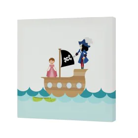 Canvas HappyFriday Mr Box Flying boy Multicolour 27 x 27 cm by HappyFriday, Prints on Canvas - Ref: D1614379, Price: 9,24 €, ...