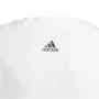 Camiseta de Manga Corta Infantil Adidas Essentials Blanco de Adidas, Niño - Ref: S6490832, Precio: 16,95 €, Descuento: %