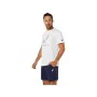 Camisola de Manga Curta Homem Asics Court Spiral Tee Branco de Asics, Homem - Ref: S6490852, Preço: 24,91 €, Desconto: %