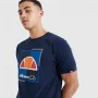 Men’s Short Sleeve T-Shirt Ellesse Michaelo Navy Blue by Ellesse, Men - Ref: S6490864, Price: 26,89 €, Discount: %