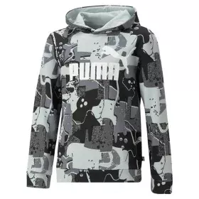 Polar com Capuz Criança Puma Essentials+ Street Art Preto Cinzento de Puma, Menino - Ref: S6490883, Preço: 49,13 €, Desconto: %