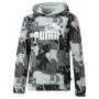 Felpa con Cappuccio Bambino Puma Essentials+ Street Art Nero Grigio di Puma, Bambino - Rif: S6490883, Prezzo: 49,13 €, Sconto: %