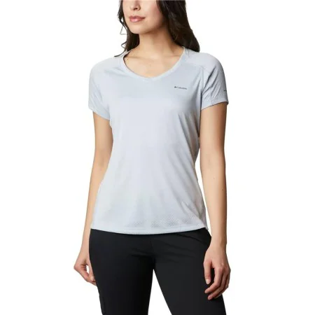 Camiseta de Manga Corta Mujer Columbia Zero Rules™ Gris de Columbia, Mujer - Ref: S6491218, Precio: 30,69 €, Descuento: %