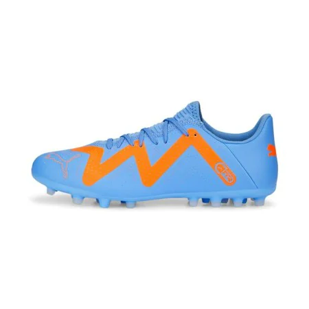 Chaussures de Football pour Adultes Puma Future Play Mg Glimmer Bleu Unisexe de Puma, Bottes - Réf : S6491225, Prix : 50,54 €...