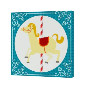 Tela HappyFriday Mr Fox Nanny Multicolor 27 x 27 cm de HappyFriday, Impressões sobre tela - Ref: D1614436, Preço: 9,04 €, Des...