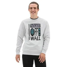 Men’s Sweatshirt without Hood Vans Global White by Vans, Men - Ref: S6492769, Price: 60,37 €, Discount: %