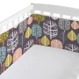 Cot protector HappyFriday Moshi moshi Woodland Multicolour 210 x 40 cm by HappyFriday, Bed accessories - Ref: D1614447, Price...