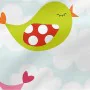 Paracolpi per culla HappyFriday Mr Fox Little birds Multicolore 210 x 40 cm di HappyFriday, Accessori per letti - Rif: D16144...