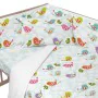 Cot protector HappyFriday Mr Fox Little birds Multicolour 210 x 40 cm by HappyFriday, Bed accessories - Ref: D1614450, Price:...