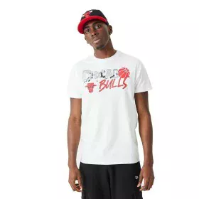 Maglia a Maniche Corte Uomo New Era NBA Infill Graphic Chicago Bulls Bianco di New Era, Uomo - Rif: S6492993, Prezzo: 35,07 €...