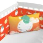 Cot protector HappyFriday Little W My friend Multicolour 210 x 40 cm by HappyFriday, Bed accessories - Ref: D1614454, Price: ...