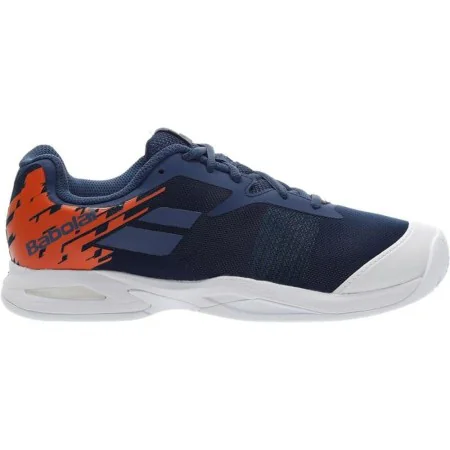 Children's Padel Trainers Babolat Jet Clay Dark blue Unisex by Babolat, Footwear - Ref: S6496006, Price: 58,69 €, Discount: %