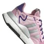 Chaussures de sport pour femme Adidas Nite Jogger Rose clair de Adidas, Baskets - Réf : S6496059, Prix : 102,11 €, Remise : %