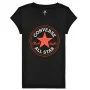 Child's Short Sleeve T-Shirt Converse Timeless Black by Converse, Girls - Ref: S6496168, Price: 19,35 €, Discount: %