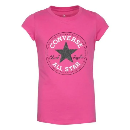 T shirt à manches courtes Enfant Converse Timeless Rose de Converse, Fille - Réf : S6496169, Prix : 19,35 €, Remise : %