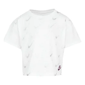 Camiseta de Manga Corta Infantil Nike Sb Icon Blanco de Nike, Niña - Ref: S6496223, Precio: 20,88 €, Descuento: %