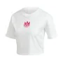 Women’s Short Sleeve T-Shirt Adidas Adicolor 3D Trefoil White by Adidas, Women - Ref: S6496252, Price: 17,57 €, Discount: %