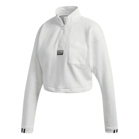 Polar com Capuz Mulher Adidas Originals Cropped de Adidas, Mulher - Ref: S6496264, Preço: 47,73 €, Desconto: %