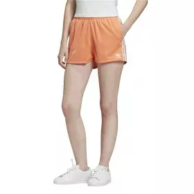 Sports Shorts for Women Adidas 3 Stripes Orange by Adidas, Women - Ref: S6496291, Price: 21,97 €, Discount: %