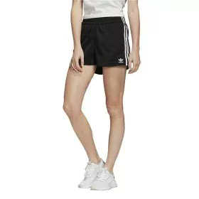 Calções de Desporto para Mulher Adidas 3 Stripes Preto de Adidas, Mulher - Ref: S6496292, Preço: 20,88 €, Desconto: %