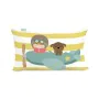 Housse de coussin HappyFriday Learning to fly Multicouleur 50 x 30 cm de HappyFriday, Housses de coussin - Réf : D1614524, Pr...