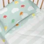 Set di Lenzuola HappyFriday Happynois Learning To Fly Multicolore Culla Neonato 2 Pezzi di HappyFriday, Biancheria da letto p...