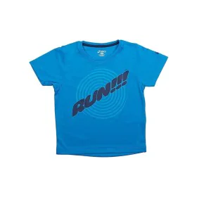 Kurzarm-T-Shirt für Kinder Asics Run Blau von Asics, Junge - Ref: S6496466, Preis: 18,36 €, Rabatt: %