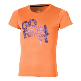 Camisola de Manga Curta Infantil Asics Go Run It Laranja de Asics, Menino - Ref: S6496468, Preço: 14,56 €, Desconto: %