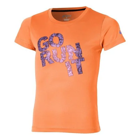 Kurzarm-T-Shirt für Kinder Asics Go Run It Orange von Asics, Junge - Ref: S6496468, Preis: 14,56 €, Rabatt: %