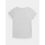 T shirt à manches courtes Enfant 4F JTSD001 Gris de 4F, Fille - Réf : S6496515, Prix : 7,57 €, Remise : %