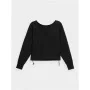 Sweat sans capuche femme 4F BLD026 Noir de 4F, Femme - Réf : S6496574, Prix : 33,38 €, Remise : %